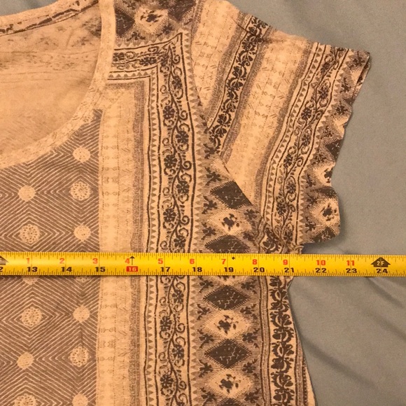 GONE 2/28- LUCKY BRAND Patterned Knit Top - Picture 7 of 8